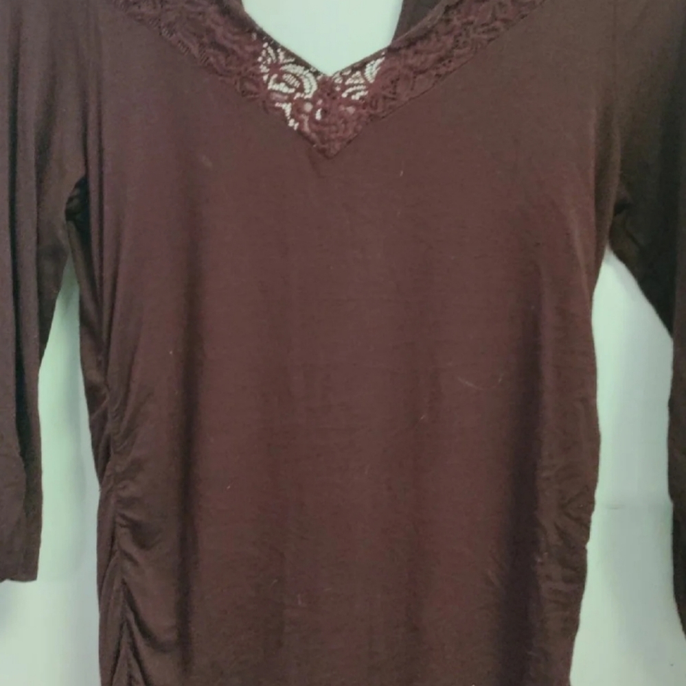 Maurices 3/4 sleeve v neck sweater